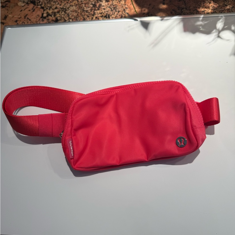 Lululemon Red Belt Bag